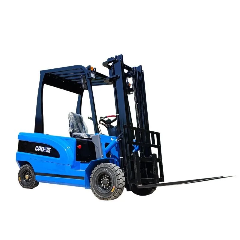 Power Tools Logistics - Малогабаритный четырехколесный электрический вилочный погрузчик для
