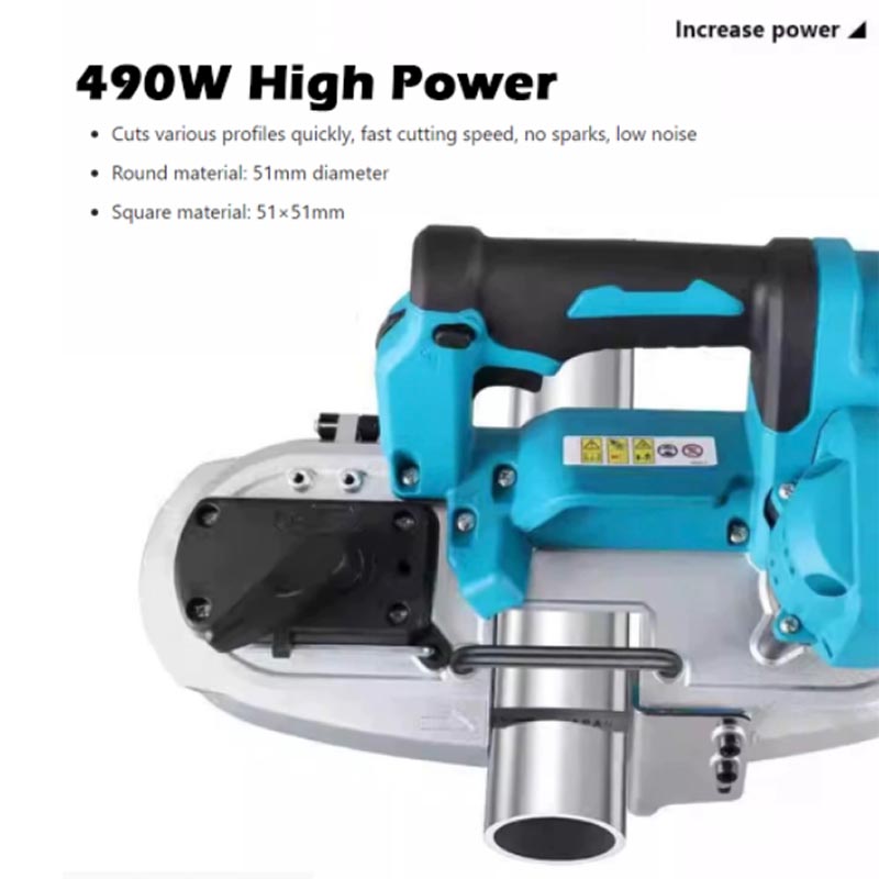 Power Tools Hand Held - Портативная бесщеточная ленточная пила 490 Вт,