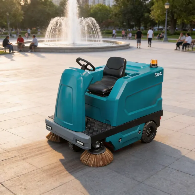 Power Tools Logistics - Мощная промышленная подметальная машина GIYO S1600