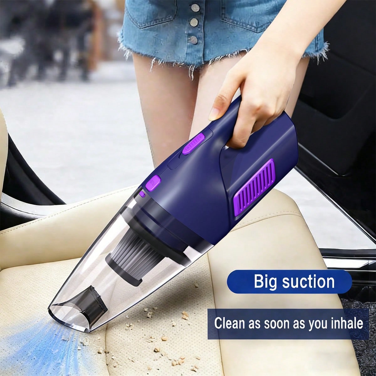 Power Tools Hand Held - Ручной автомобильный пылесос CascadeVac, мощное всасывание,