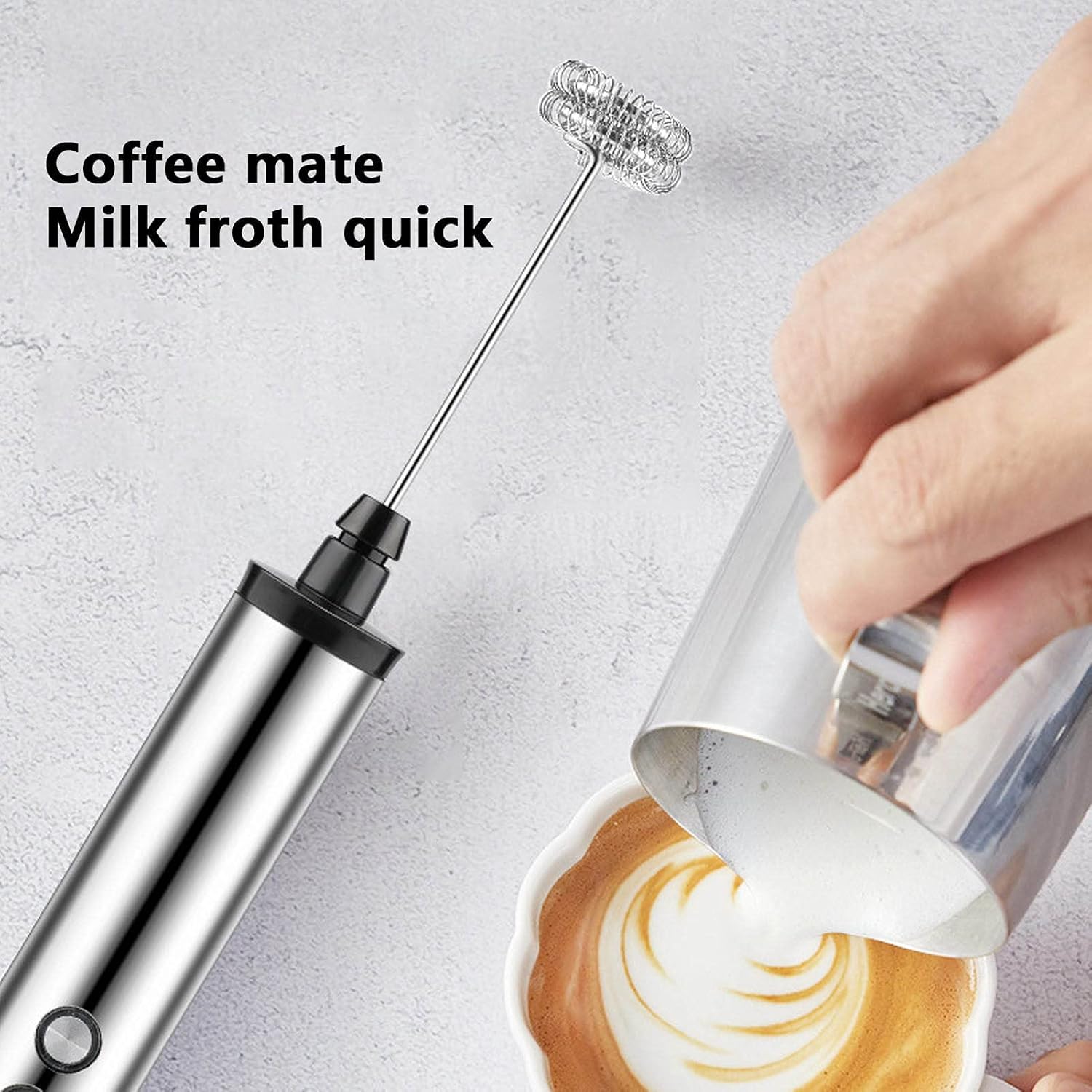 Power Tools For Home - Электрический ручной миксер-вспениватель для молока Magpie