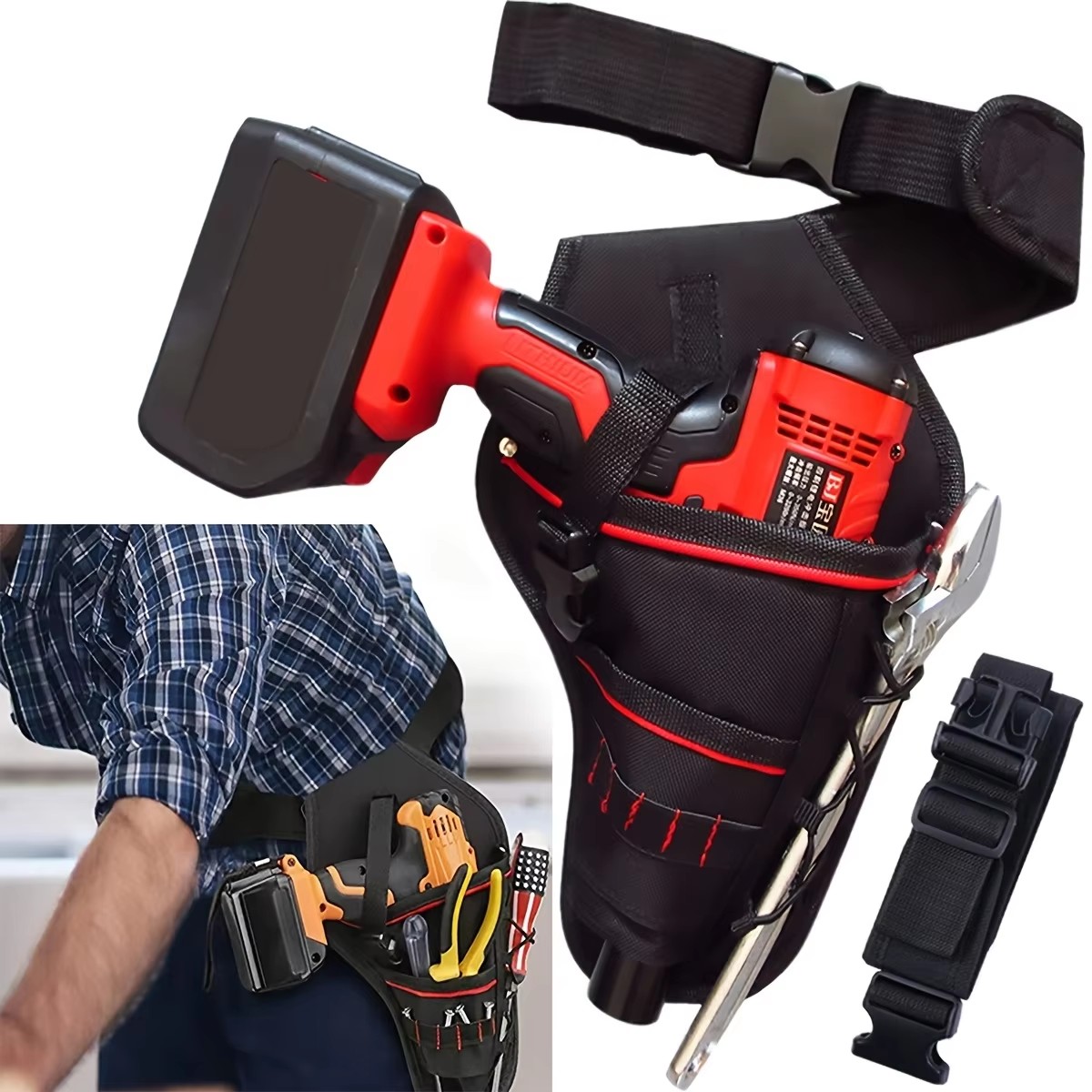 Bag Power Tools - Поясная сумка-кобура для электроинструментов, держатель для