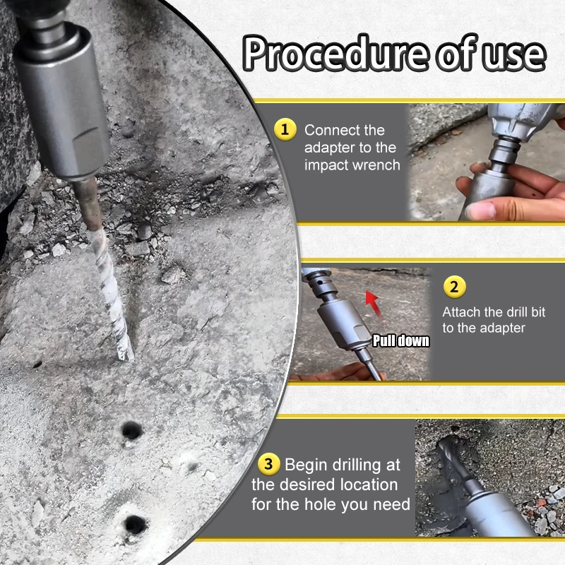 Адаптер для преобразования уда – обзор и цена Hammer Drill Sds