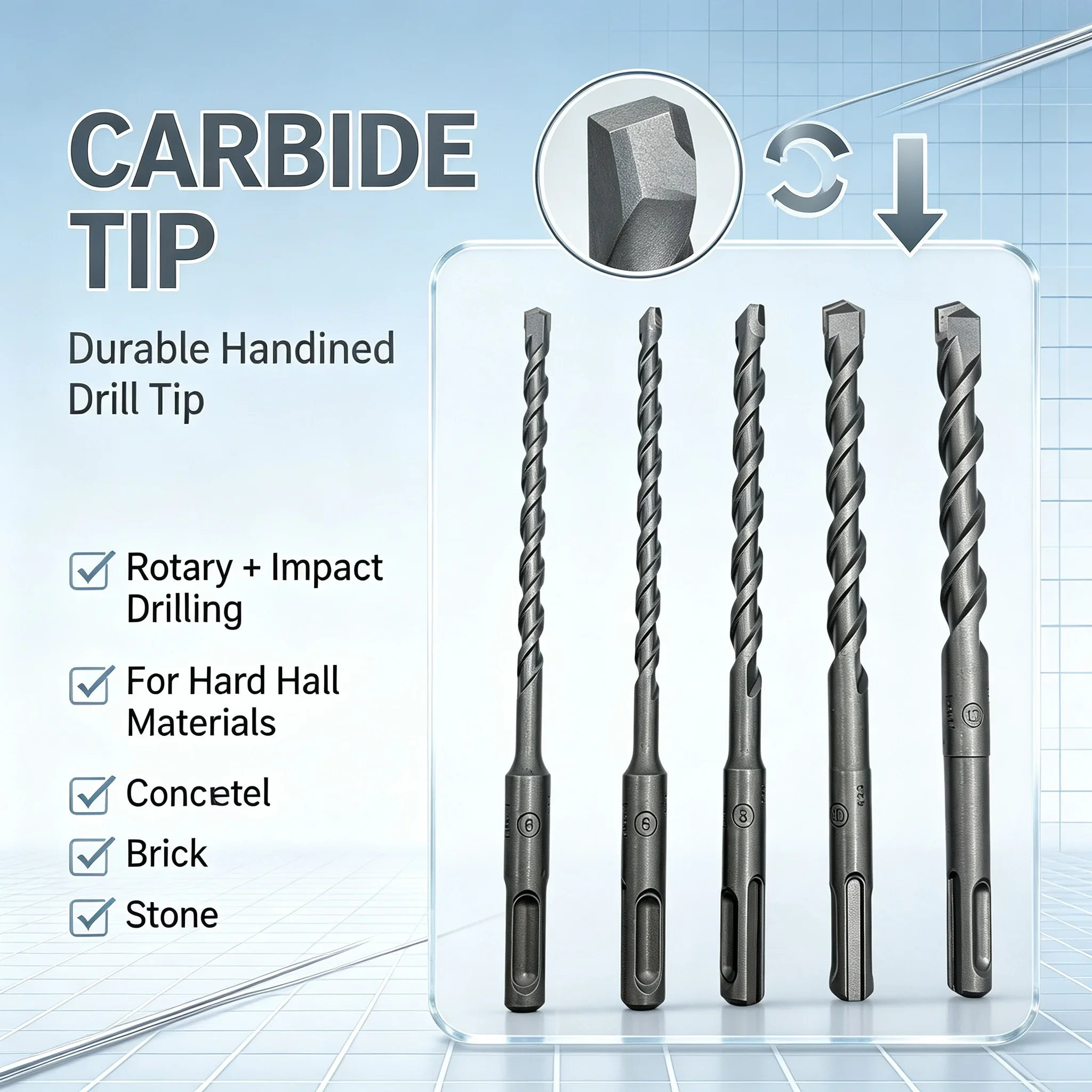 Бош SDS-plus-1, 5 шт. сверл дл – обзор и цена Hammer Drill Sds