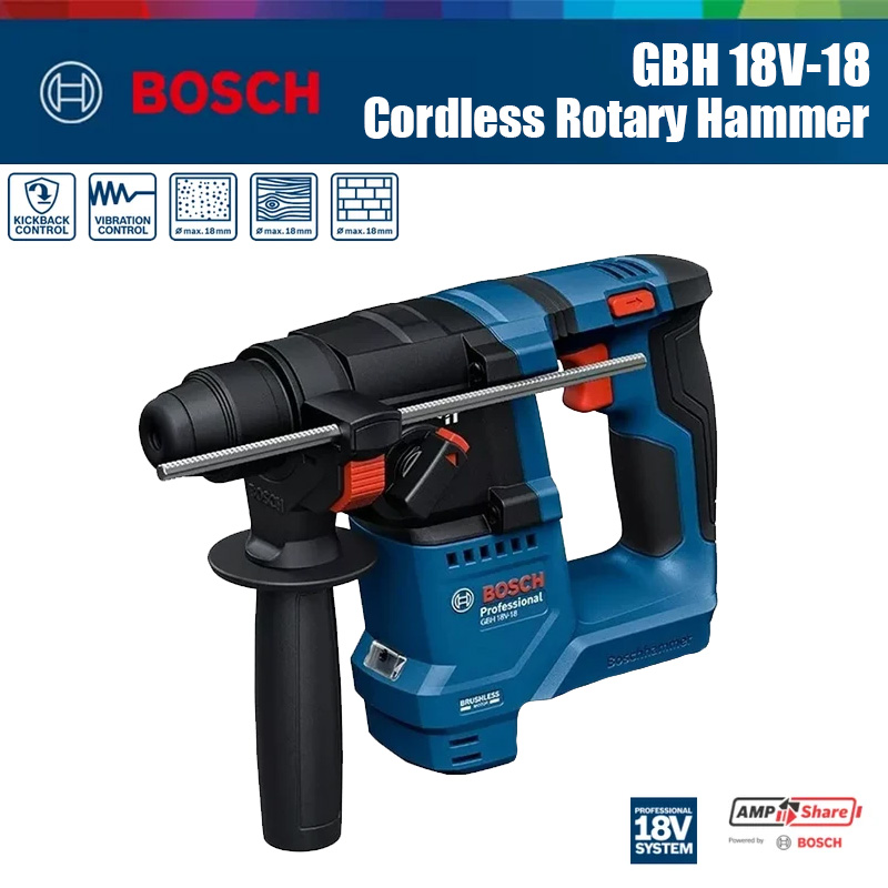 Аккумуляторный перфоратор Bosc – обзор и цена Hammer Drill Sds