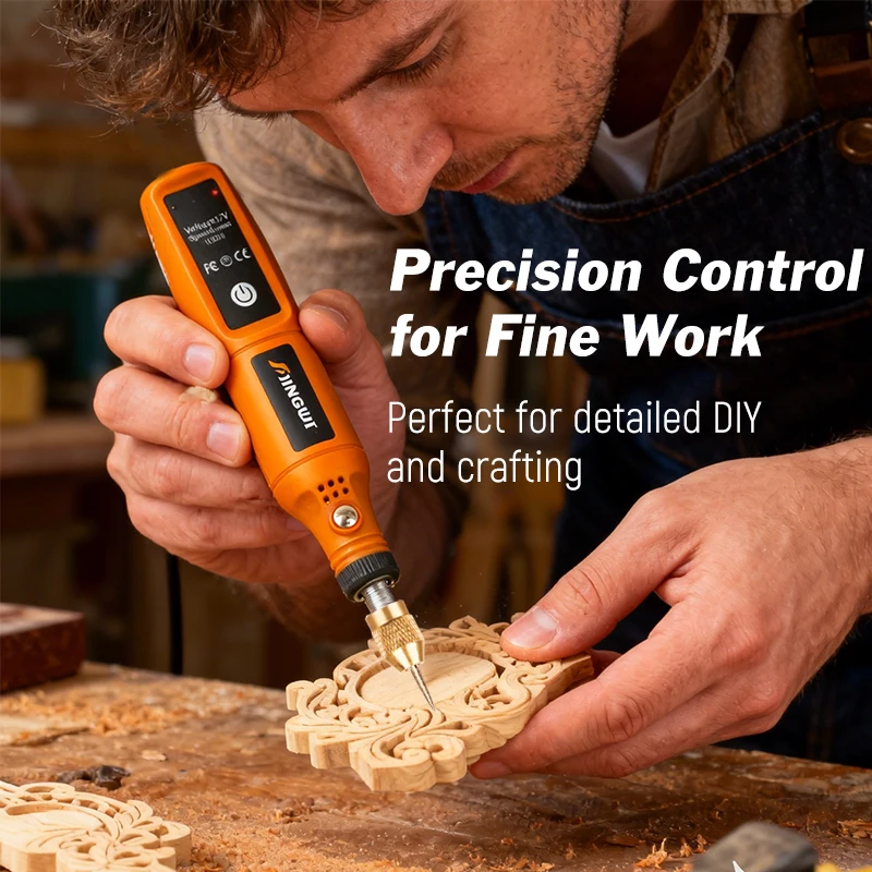 Беспроводная мини-дрель-гравер – обзор и цена Power Tools Jack