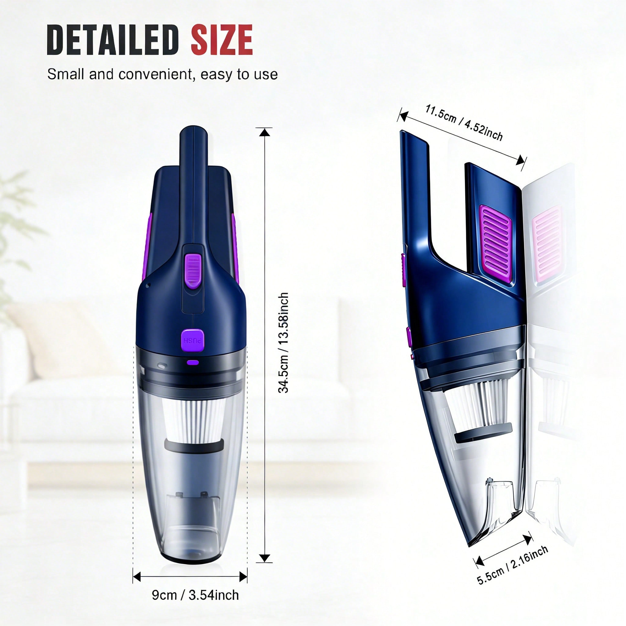 Ручной автомобильный пылесос C – обзор и цена Power Tools Hand Held