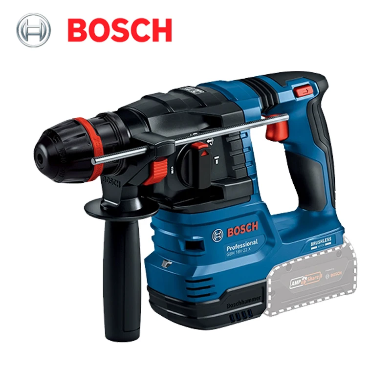 Аккумуляторный перфоратор BOSC – обзор и цена Hammer Drill Sds